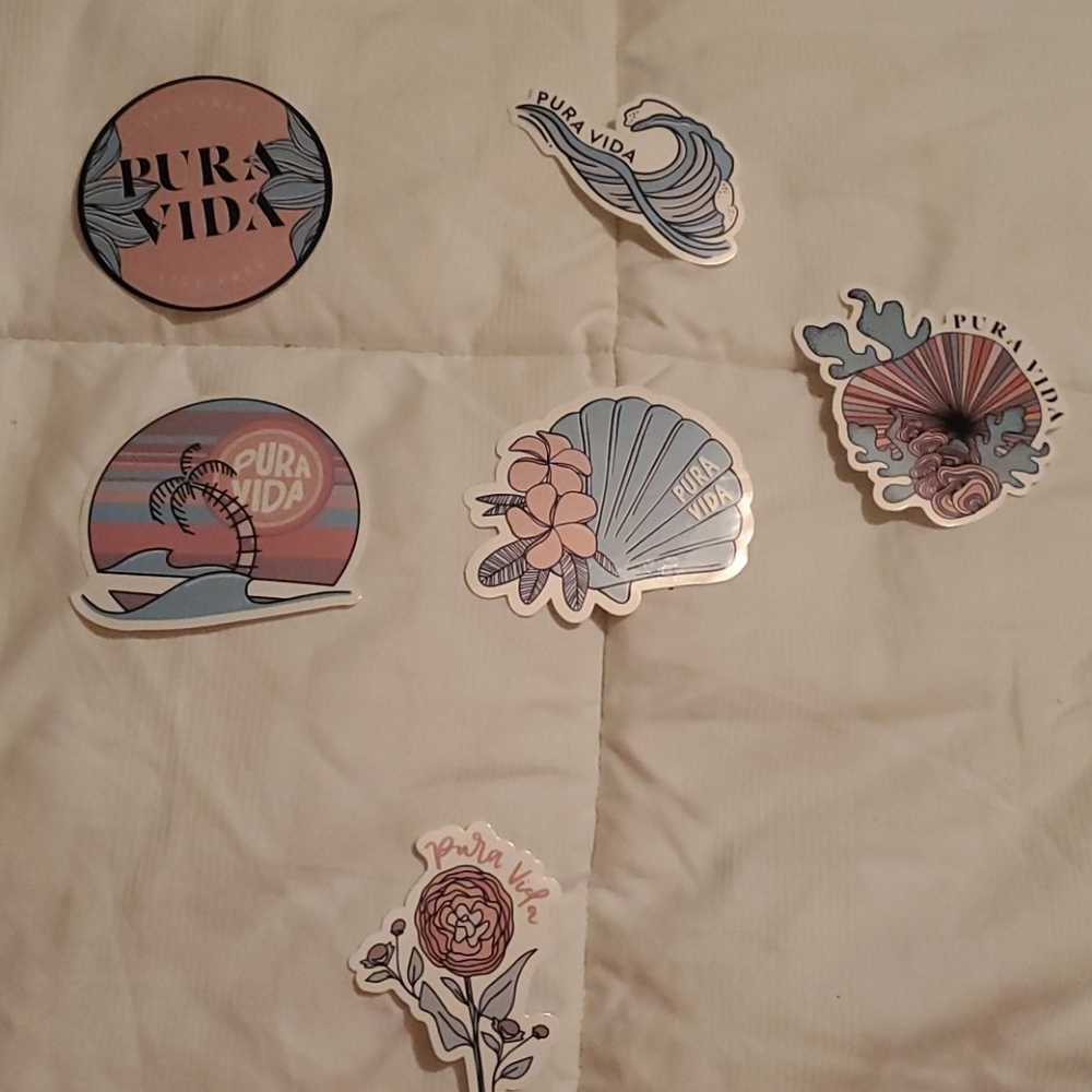 PURA VIDA STICKERS